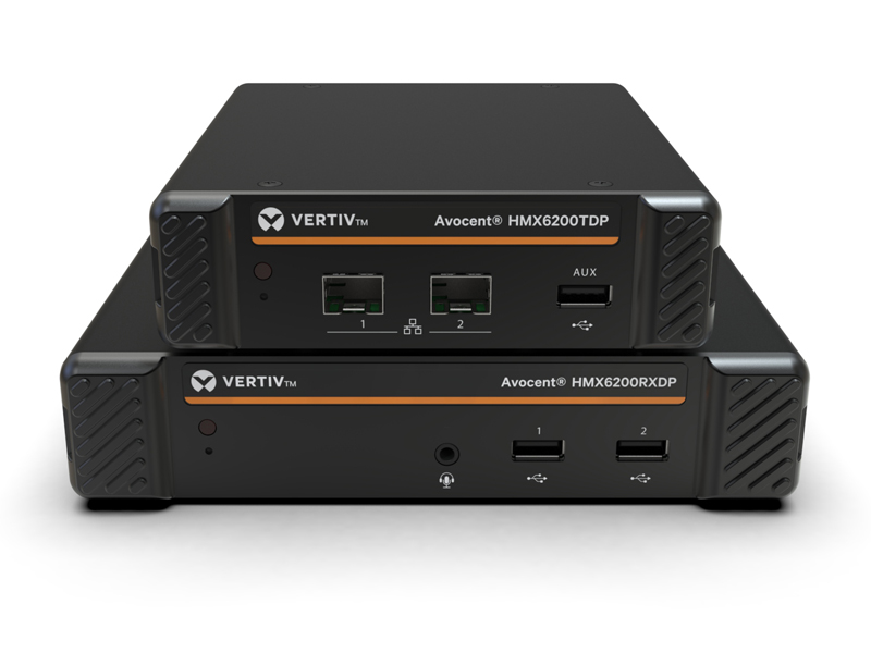 Vertiv Avocent HMX6200T- IP KVM Transmitter | USB 2.0 TX Dual DP Audio SFP Image