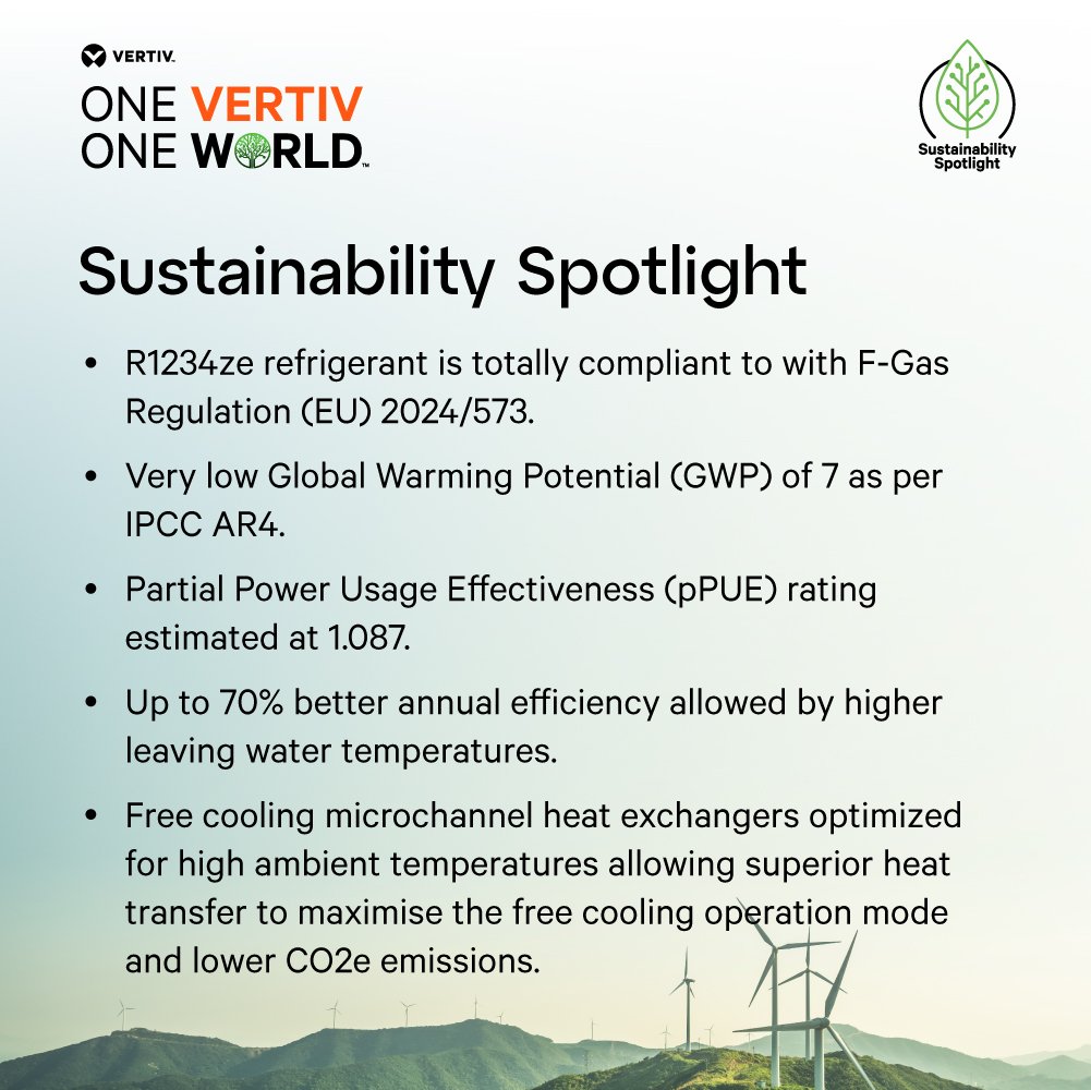 Vertiv™ CoolLoop Trim Cooler - The free cooling AI-ready cooler from 850 to 3000 kW Image