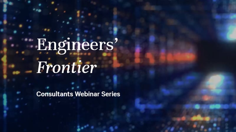 Engineers’ Frontier | Consultants Webinar Series image