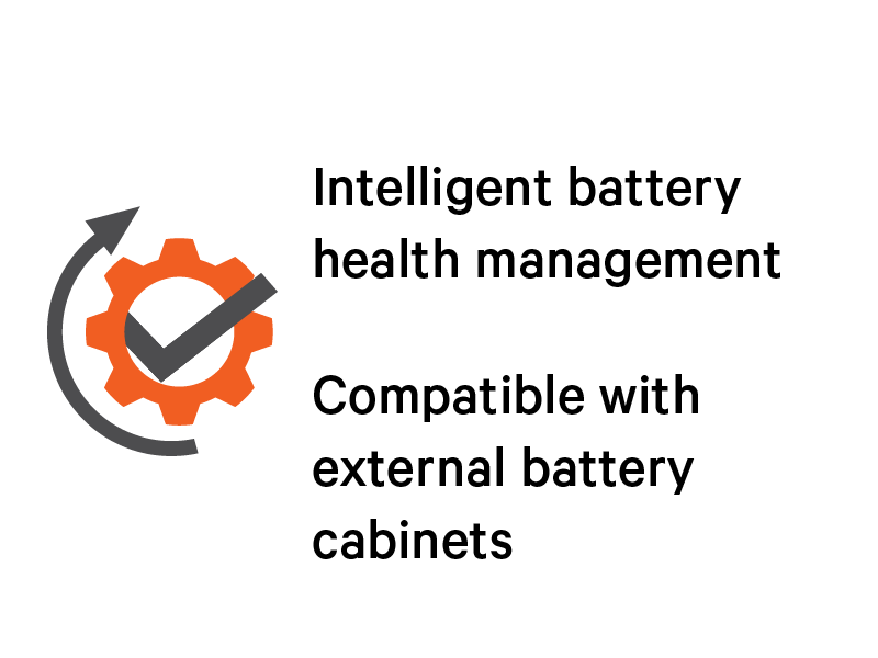 72 Volt Battery Vertiv Liebert GXT5 36V Battery Cabinet - Extended Runtime For GXT5 UPS Systems (Hot-Swappable, 2U Rack) 72v Battery