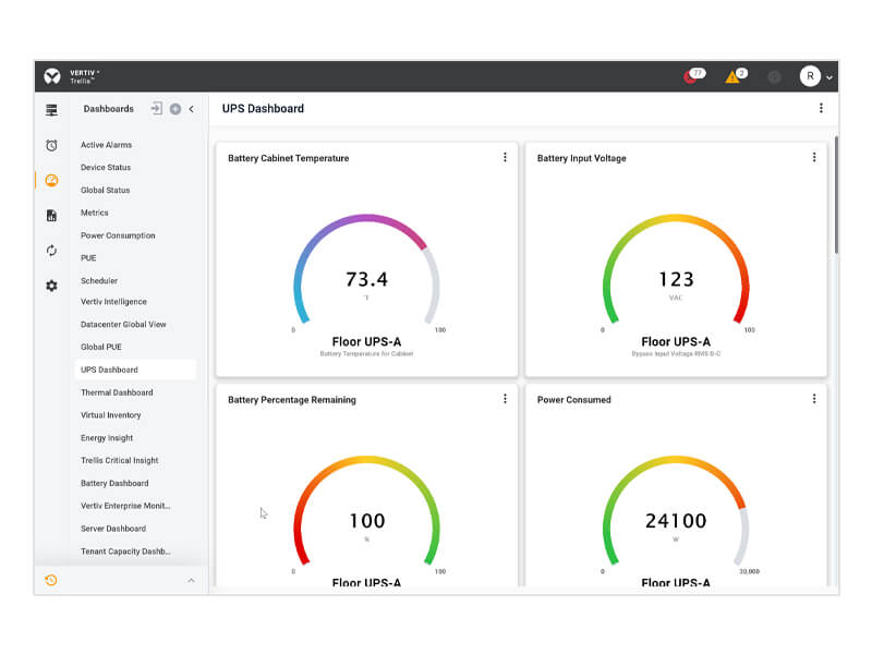 Trellis™ Monitoring Management Vertiv™ DCIM