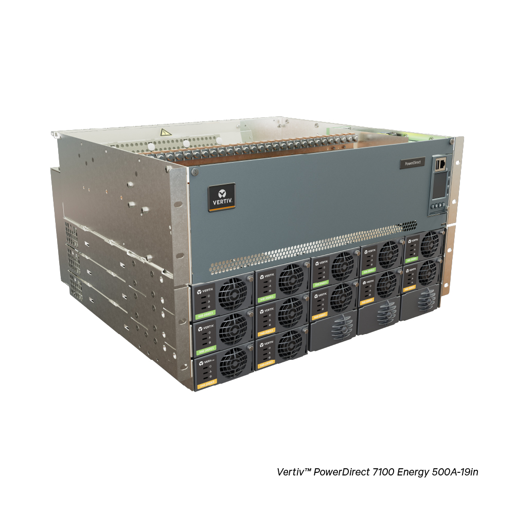 Vertiv™ PowerDirect 7100 Energy -48V DC Energy Management Solutions Image