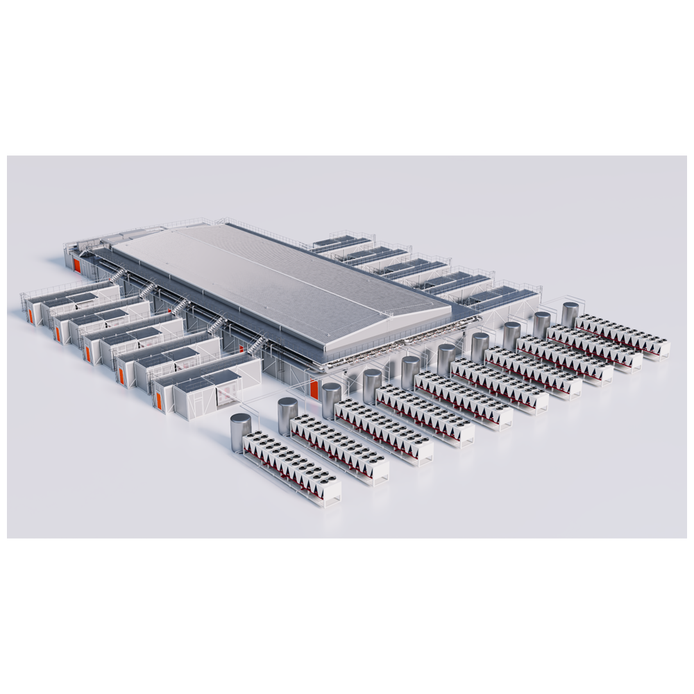 Vertiv™ OneCore: Prefabricated, Hybrid-Built Data Center Image