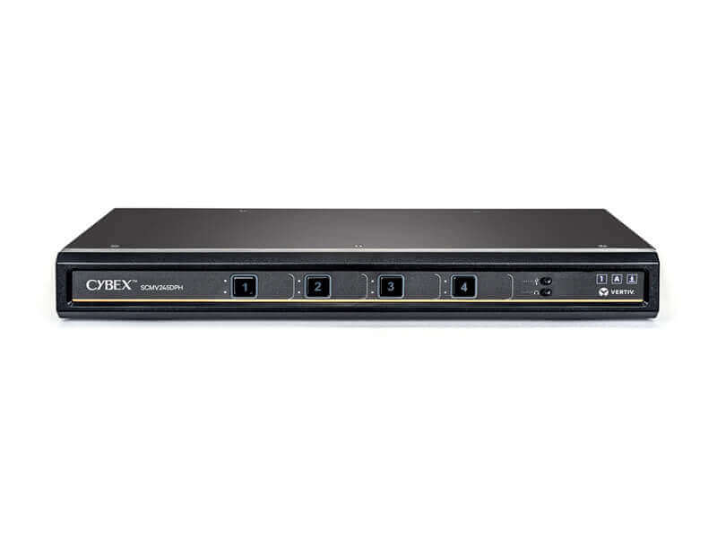 SCMV245DPH, Vertiv™ Cybex™ Secure MultiViewer KVM Switch 4 port Image