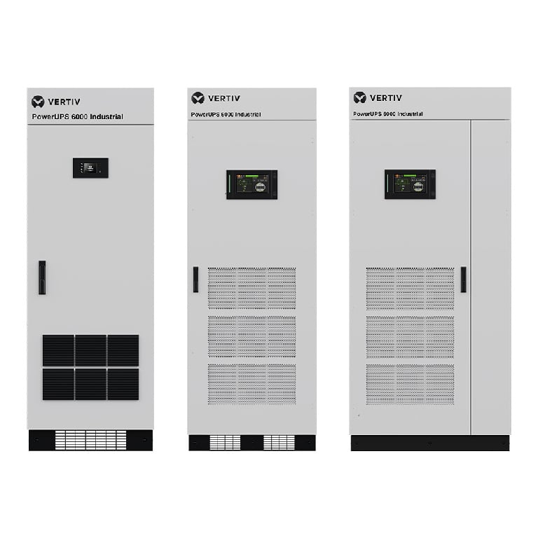 Vertiv™ PowerUPS 6000 Industrial, 6–200 kVA, 400 V, ein- und dreiphasige USV Image