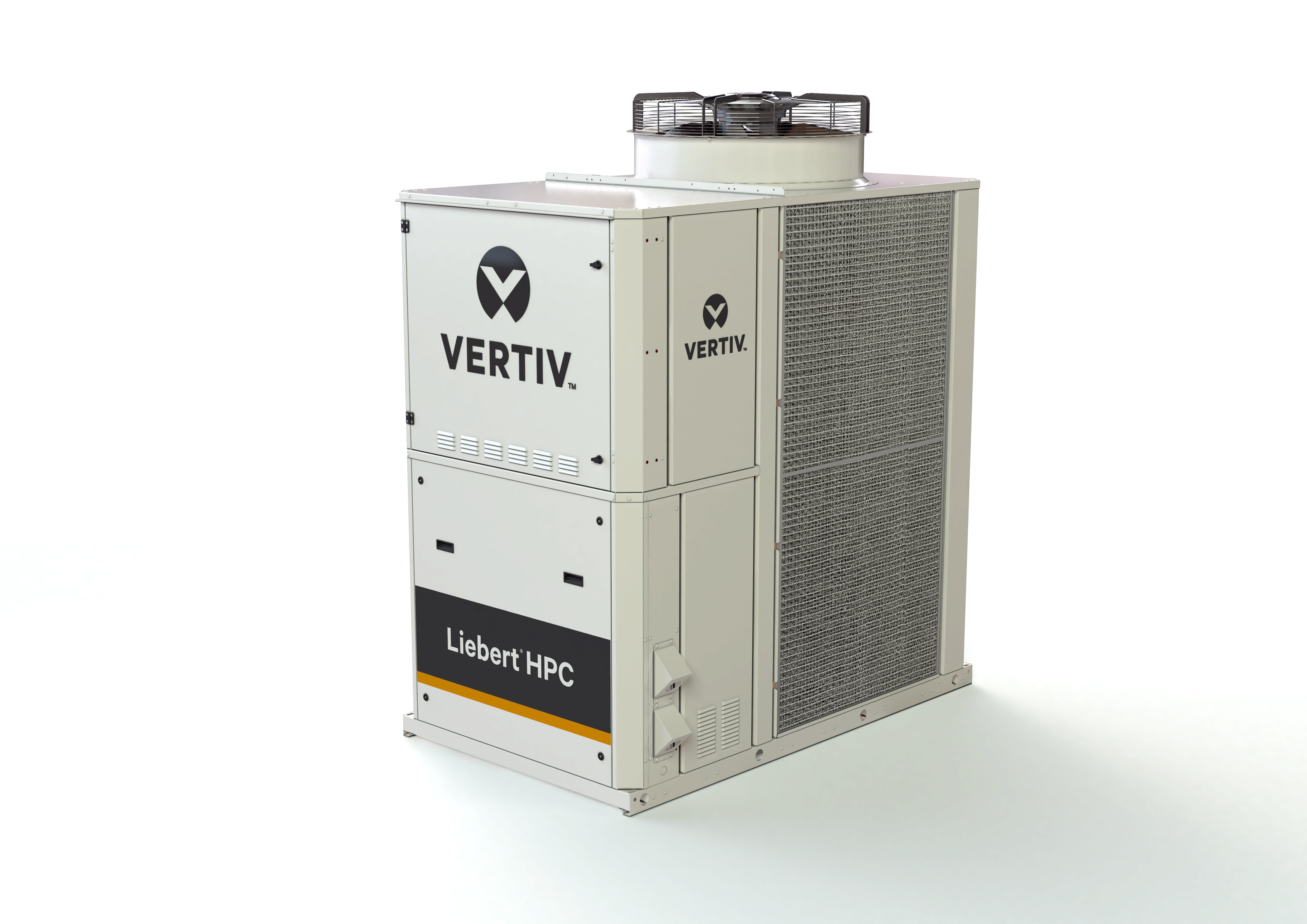 Vertiv™  Liebert® HPC-S:
The Aircooled Freecooling Chiller Range with Scroll Compressor and low-GWP Refrigerant Image