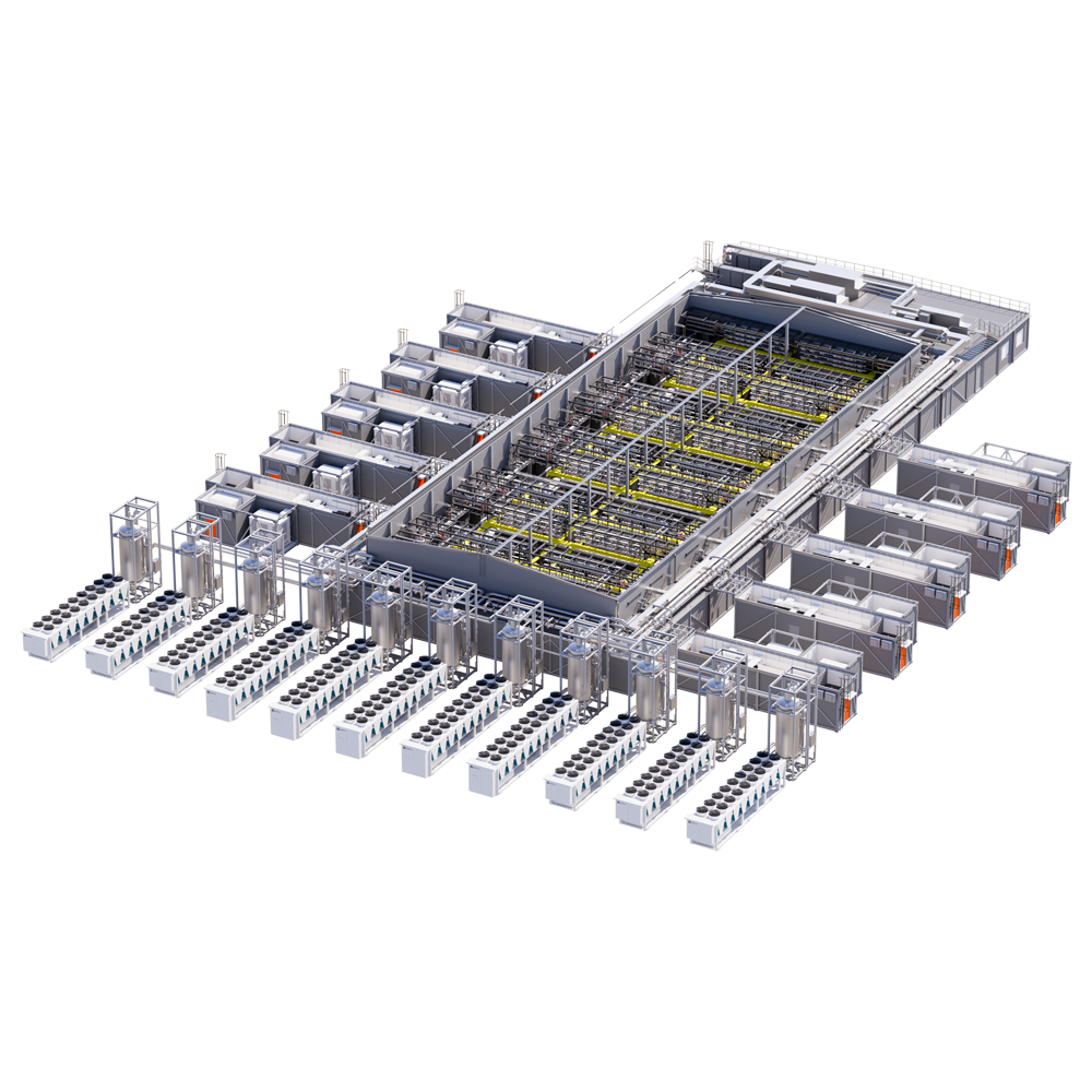 Vertiv™ OneCore: Prefabricated, Hybrid-Built Data Center Image