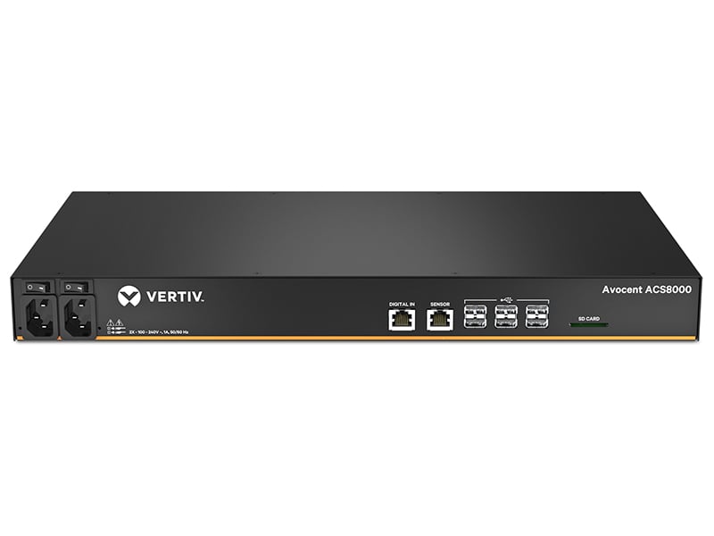Vertiv™ Avocent® ACS8000 - Serial Console 48 port Server | Dual AC Image