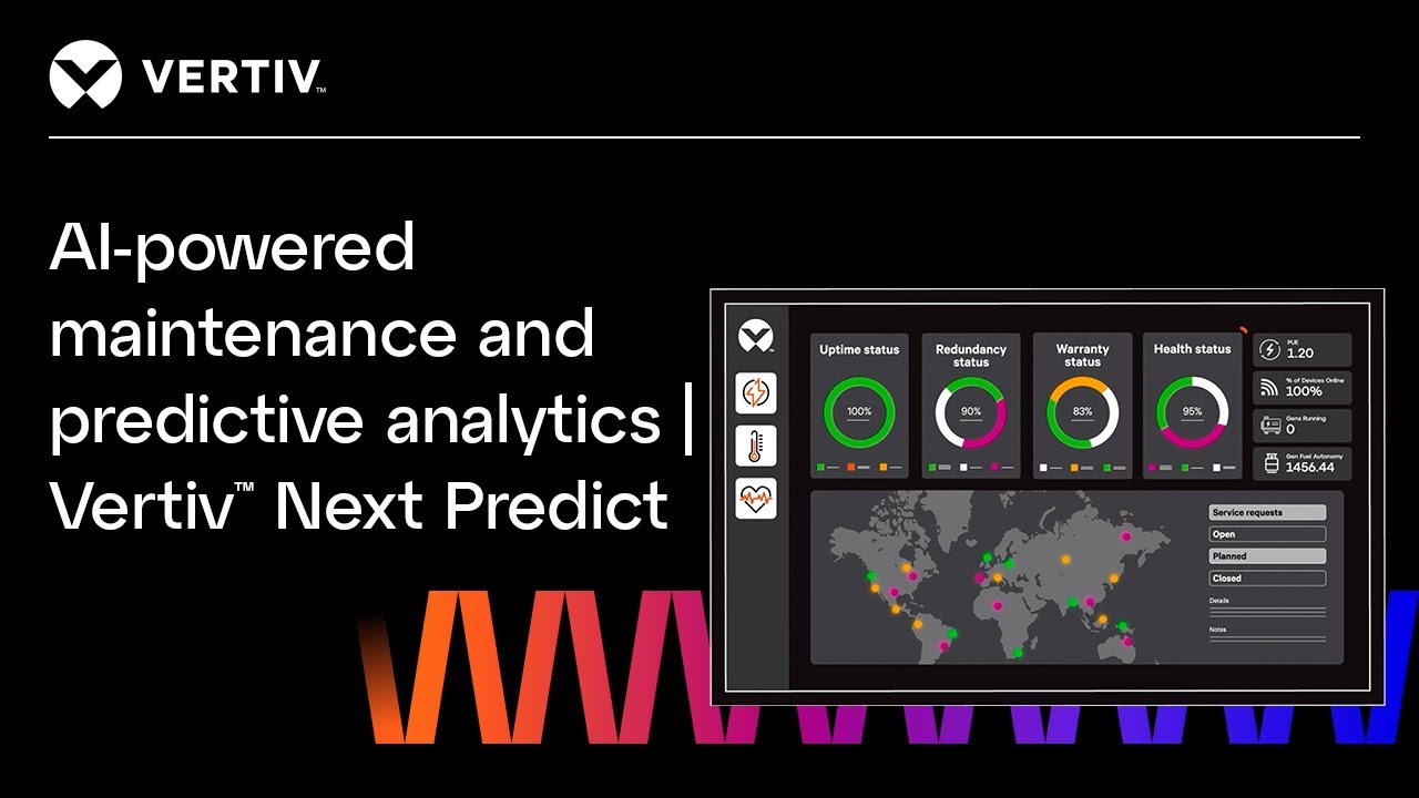 AI-powered maintenance and predictive analytics | Vertiv™ Next Predict Image