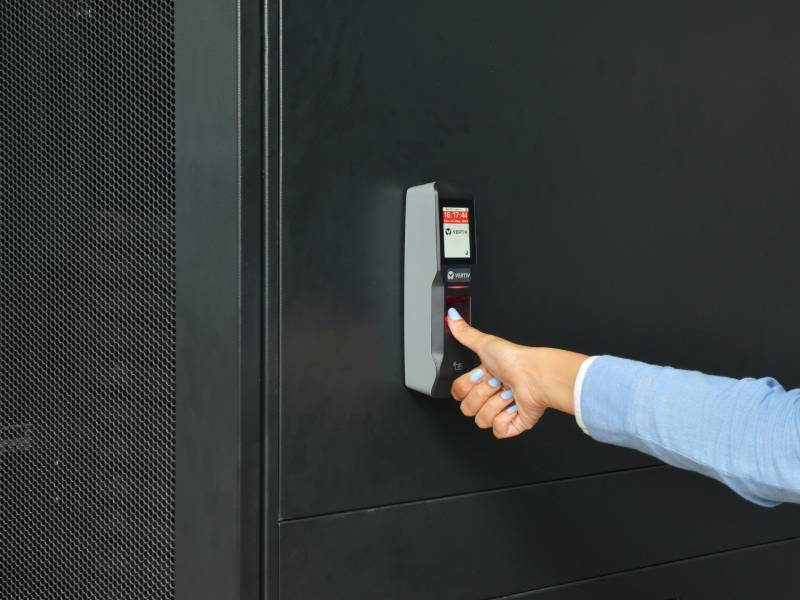 Aquious Rack Control Vertiv Intelligent Fingerprint Rack Access Control System
