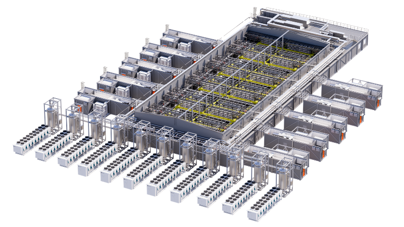 Building the physical infrastructure foundation for NVIDIA MGX-based AI factories Image