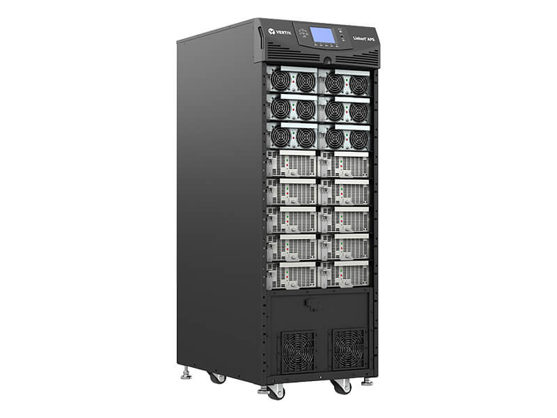 Vertiv™ Liebert® APS Modular UPS, 5kVA – 20kVA N+1, Double Conversion Rack/Tower Lithium- Ion/VRLA 208V UPS Image