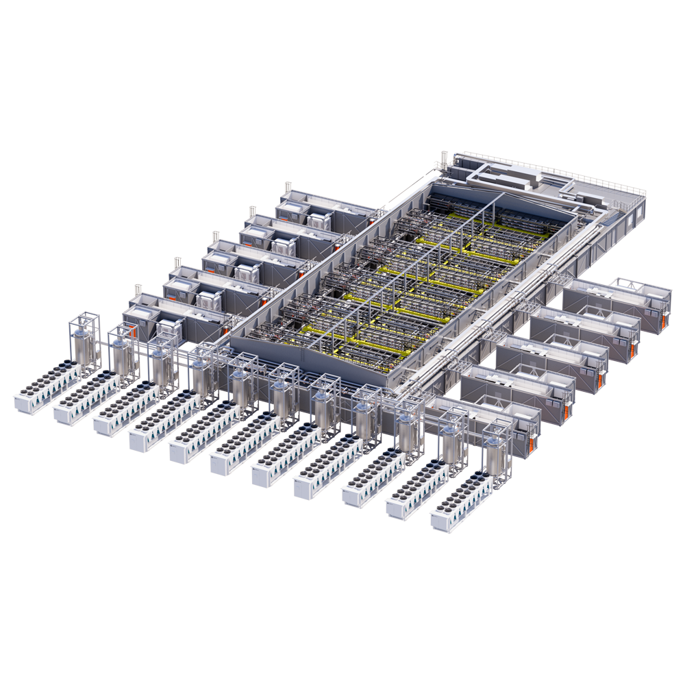 Vertiv™ OneCore: Prefabricated, Hybrid-Built Data Center Image