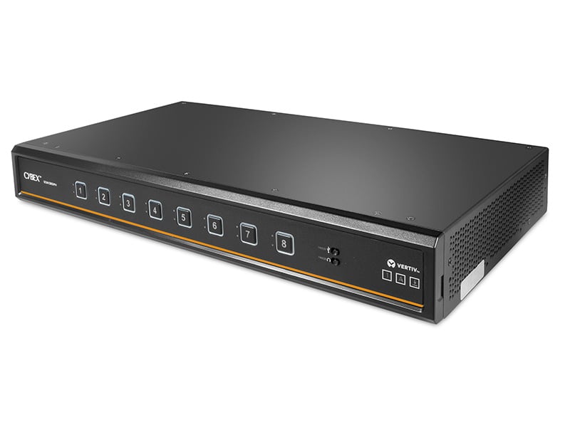 SCMV285DPH, Vertiv™ Cybex™ Secure MultiViewer KVM Switch 8 port Image