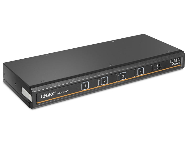 SCMV245DPH, Vertiv™ Cybex™ Secure MultiViewer KVM Switch 4 port Image