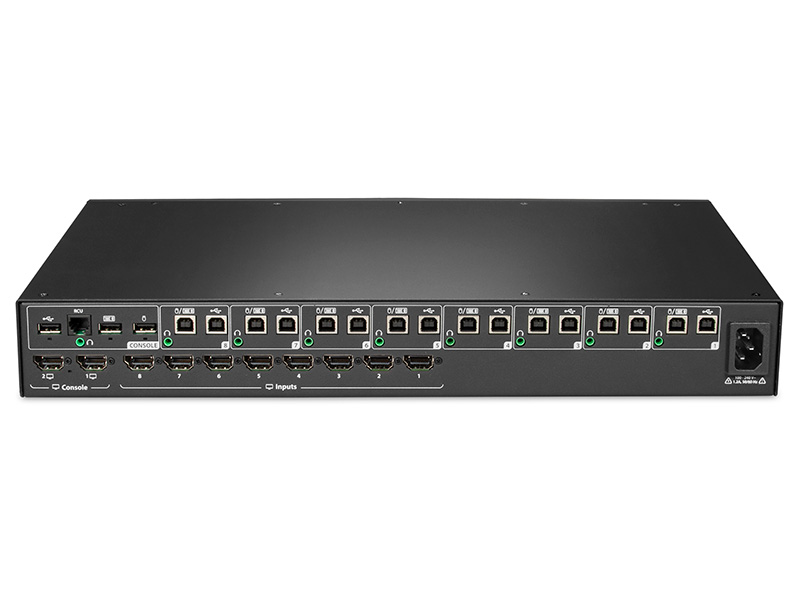 SCMV285DPH, Vertiv™ Cybex™ Secure MultiViewer KVM Switch 8 port Image