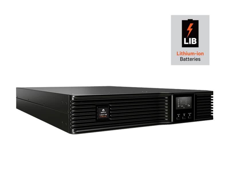 Vertiv™ Liebert® PSI5 UPS, 1500VA - 3000VA, Line Interactive Mini Tower and 2U/3U Rack/Tower Lithium-Ion UPS Image