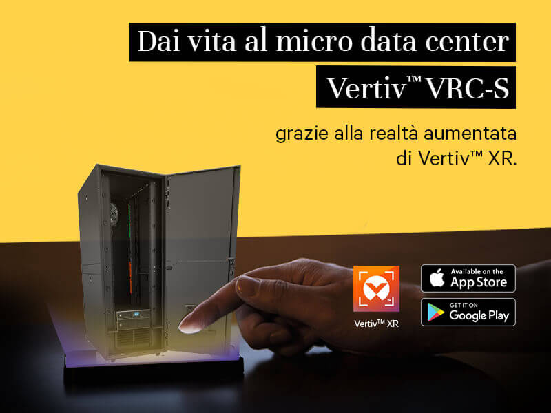 Vertiv™ VRC-S, sistema per micro data center edge Image