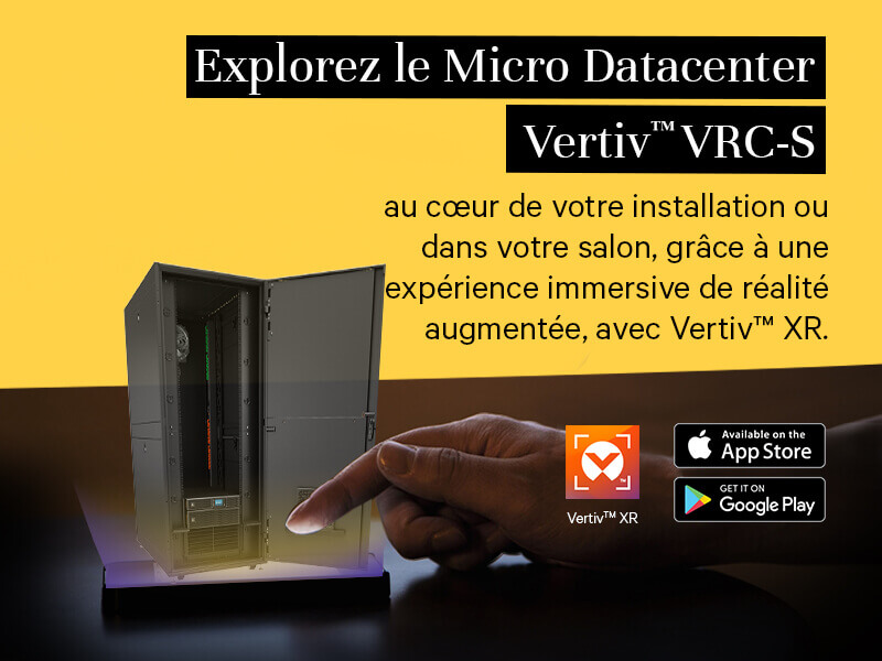 Système de micro-datacenter Vertiv™ VRC-S Edge-Ready Image