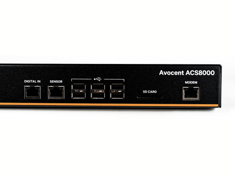 Vertiv™ Avocent® ACS8000 - Serial Console 48 port Server | Modem | Dual AC Image