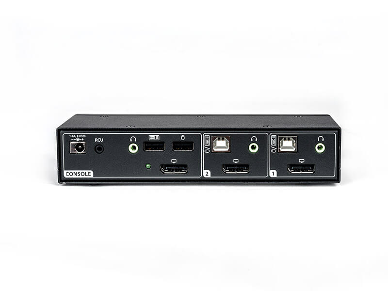 SC820DP Vertiv Cybex SC800 Series Secure Desktop KVM Switch | 2 Port | Display Port Image