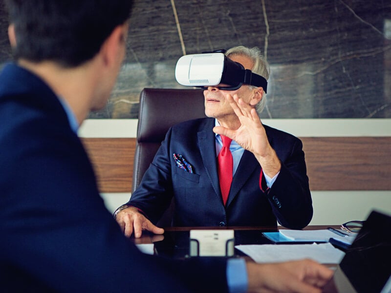 La réalité virtuelle a besoin d'une infrastructure réelle.        Les services informatiques sont-ils prêts ? Image