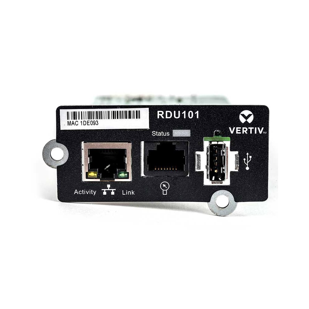 Carte de communication Vertiv™ Liebert IntelliSlot RDU120 Image