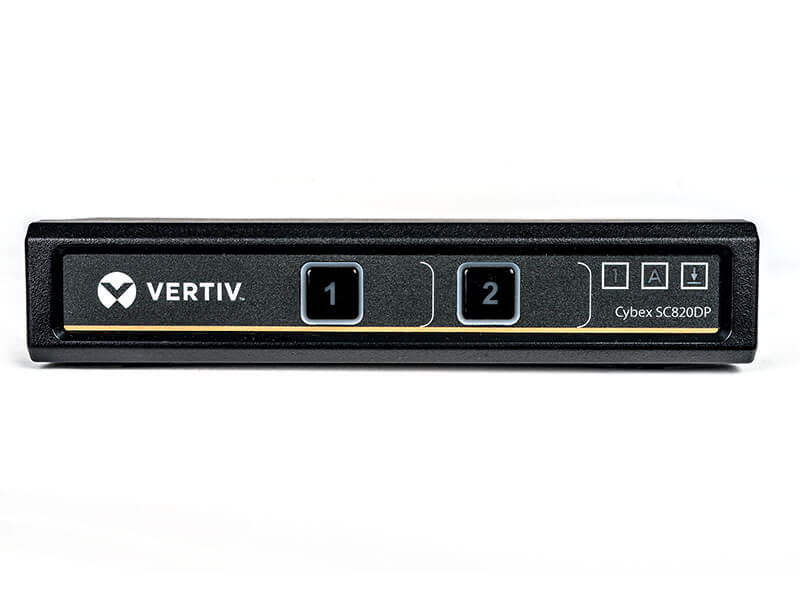 SC820DP Vertiv Cybex SC800 Series Secure Desktop KVM Switch | 2 Port | Display Port Image