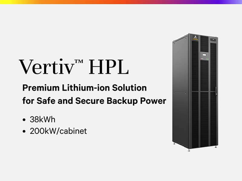 Vertiv™ HPL Lithium-Ion Battery System Image