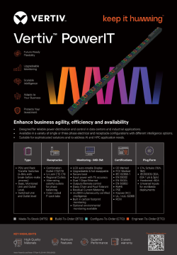 Vertiv PowerIT Promo