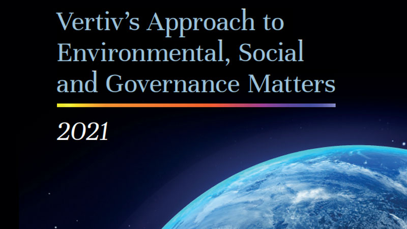 Vertiv’s Approach to Environmental, Social and Governance Matters image