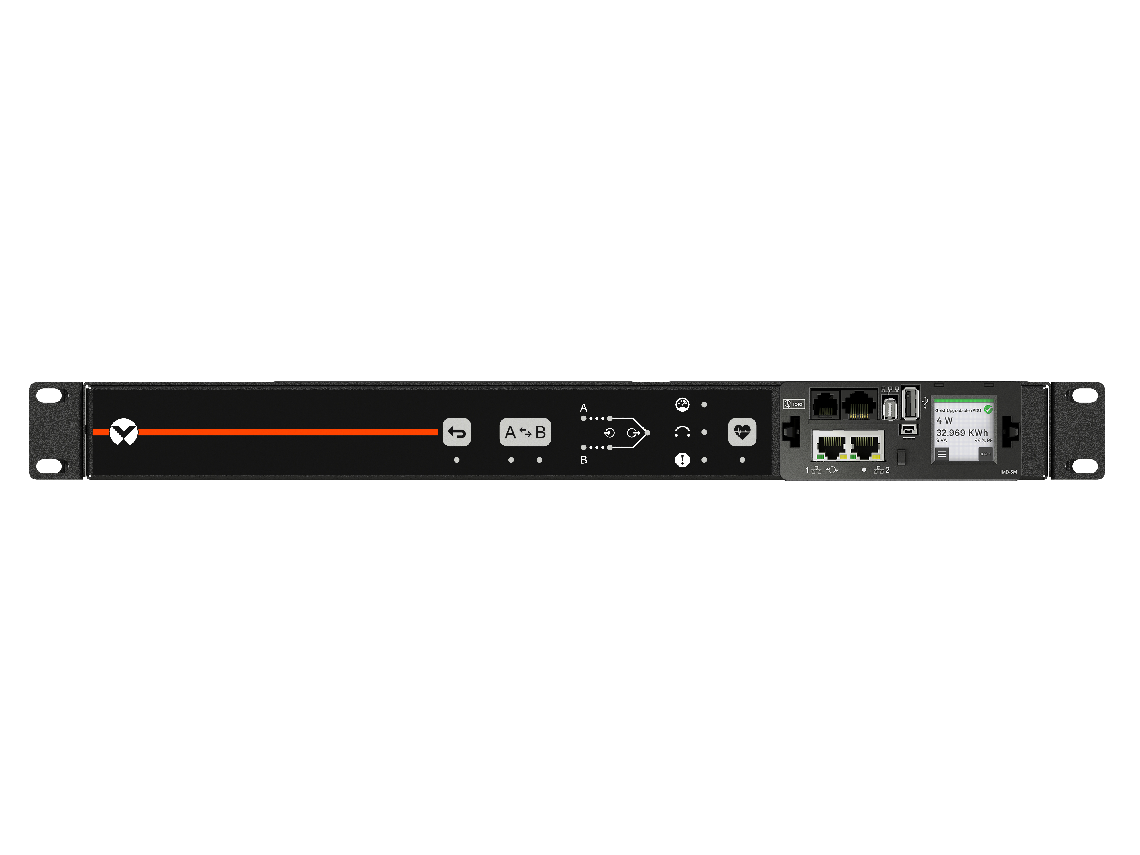 Przełącznik źródeł zasilania do montażu w szafie Vertiv™ PowerIT™ Image