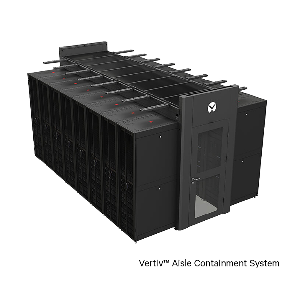Vertiv™ Aisle Containment System - Flexible, Rack-Independent Data Center Containment Image