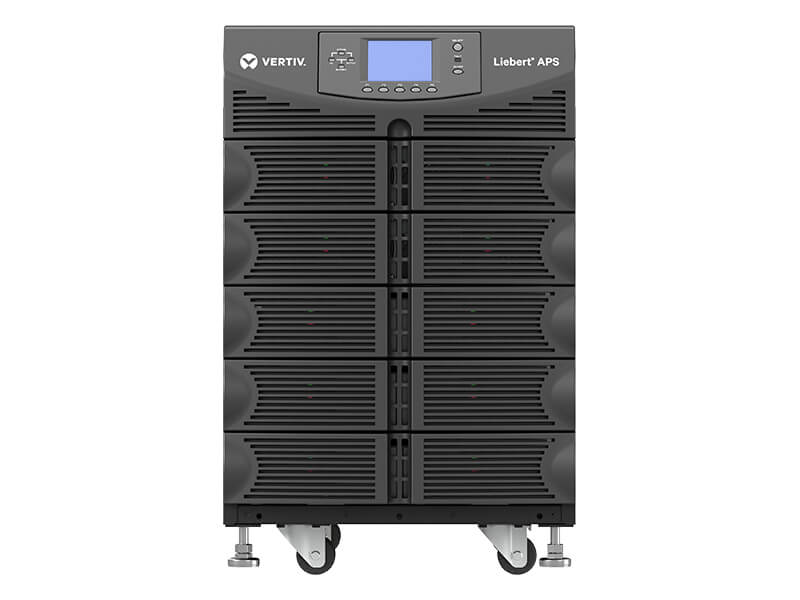 Vertiv™ Liebert® APS Modular UPS, 5kVA – 20kVA N+1, Double Conversion Rack/Tower Lithium- Ion/VRLA 208V UPS Image