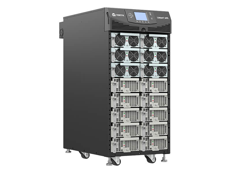 Vertiv™ Liebert® APS Modular UPS, 5kVA – 20kVA N+1, Double Conversion Rack/Tower Lithium- Ion/VRLA 208V UPS Image