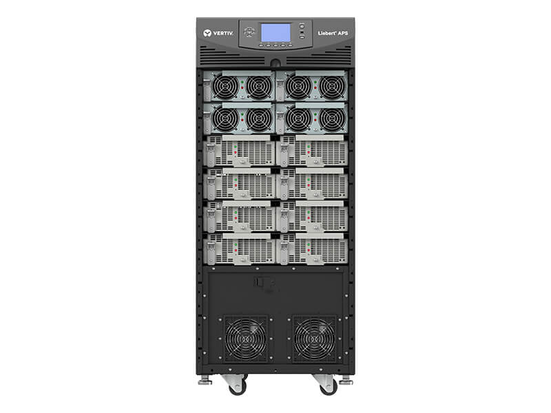UPS Vertiv™ Liebert® APS Modular, 5 – 20 kVA N+1, de doble conversión y montaje en rack/torre con baterías de iones de litio Image