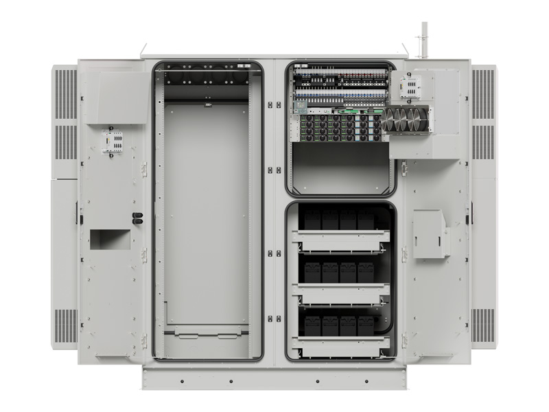 Vertiv™ NetSure™ X701 Multi-Bay Outdoor Enclosure Image