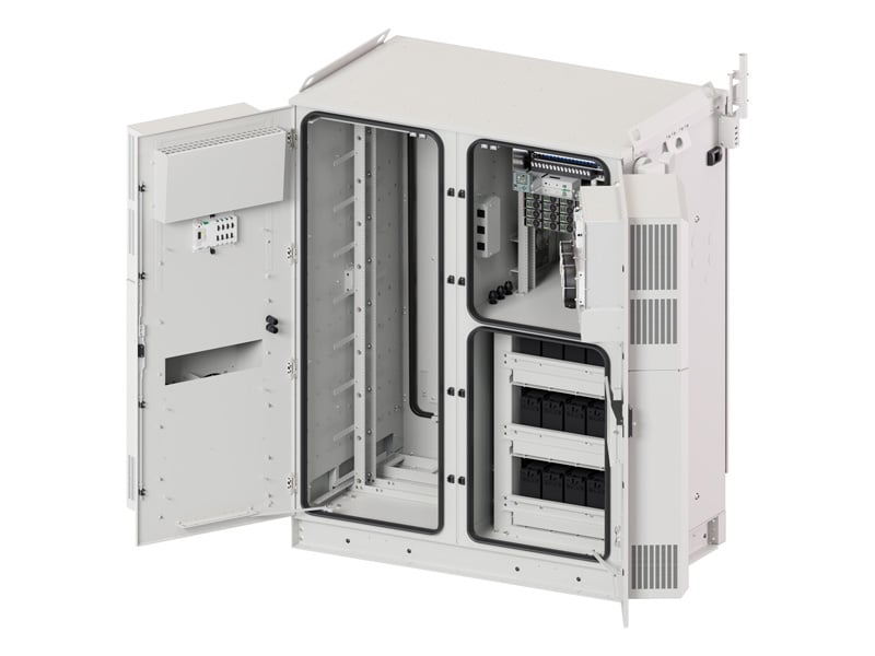 Vertiv™ NetSure™ X701 Multi-Bay Outdoor Enclosure Image
