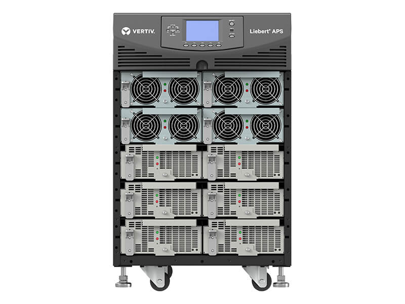 UPS Modular Vertiv™ Liebert® APS, 5 kVA – 20 kVA N+1, Dupla Conversão Rack/Torre Íon-Lítio/VRLA 208 V Image
