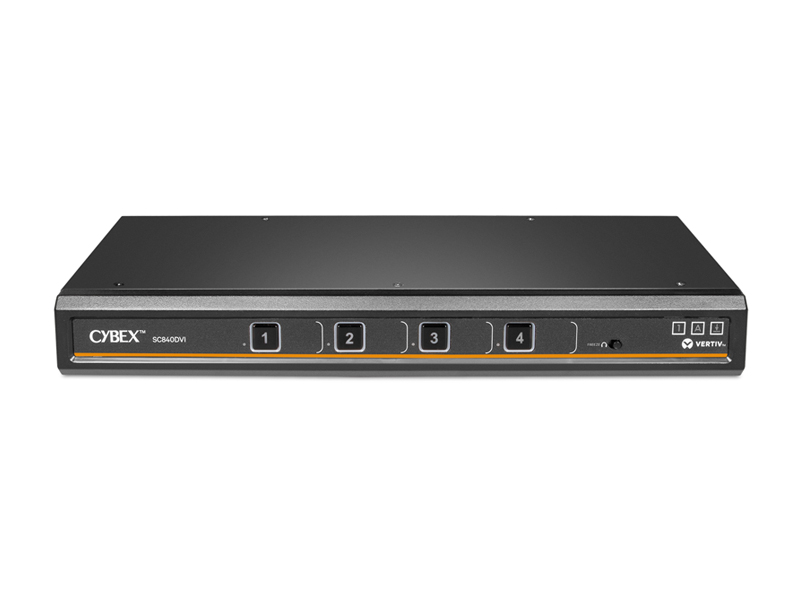 SC840 Vertiv Cybex SC800 Series Secure Desktop KVM Switch | 4 Port | DVI-I Image