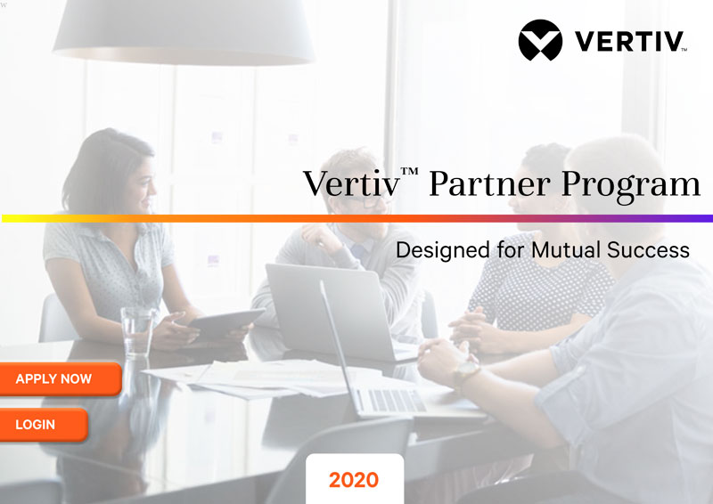 Vertiv Partner Program Brochure Image