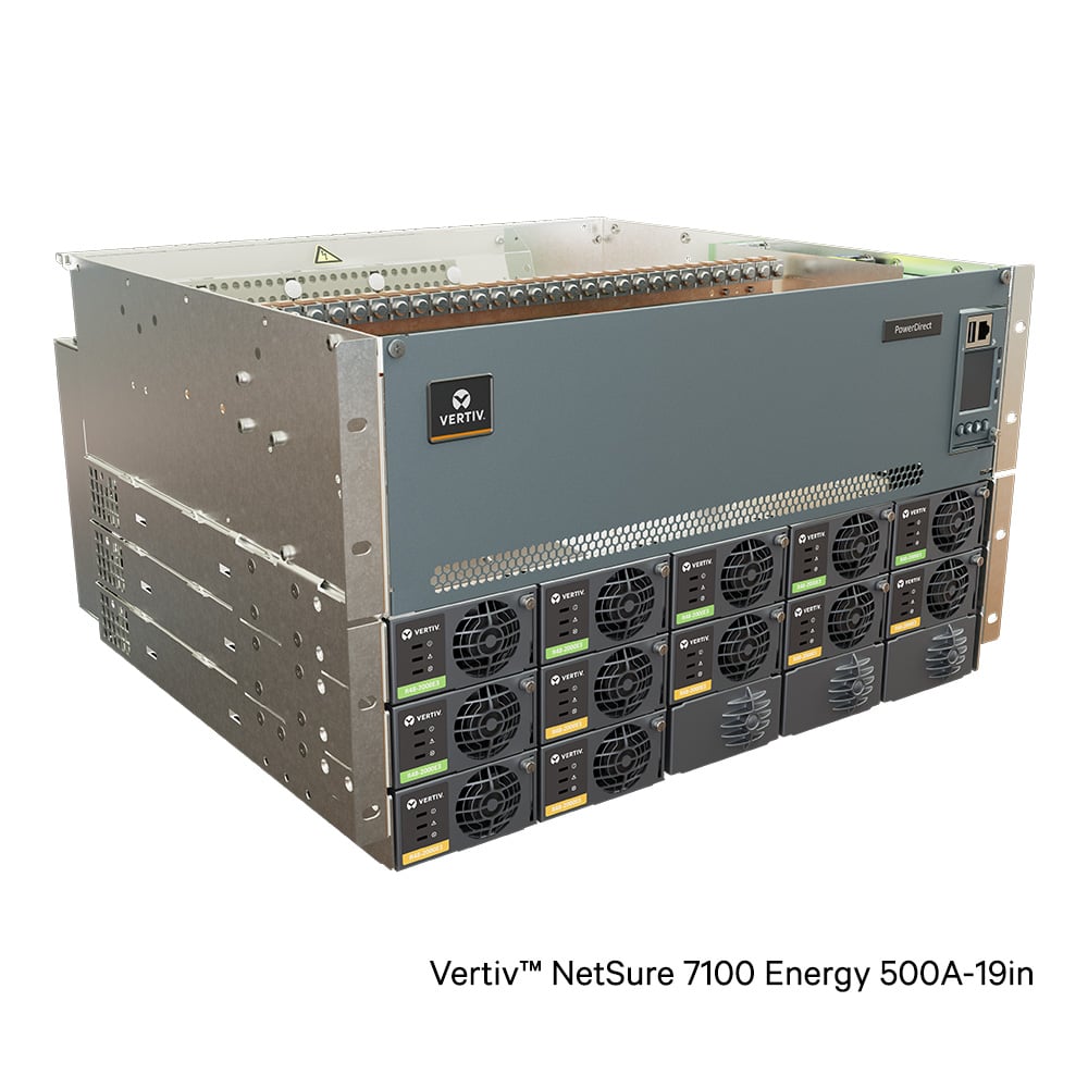 Vertiv™ NetSure™ 7100 Energy -48V DC Energy Management Solutions Image
