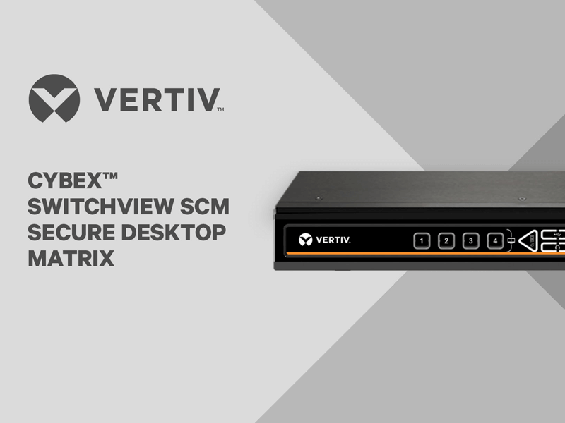 Vertiv™ Cybex™ SCM100 Series Secure Desktop Matrix Image