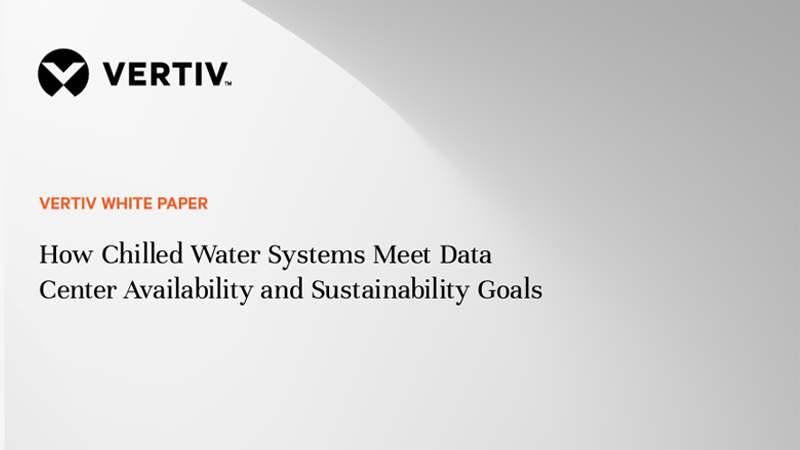 How Chilled Water Systems Meet Data Center Availability and Sustainability Goals image