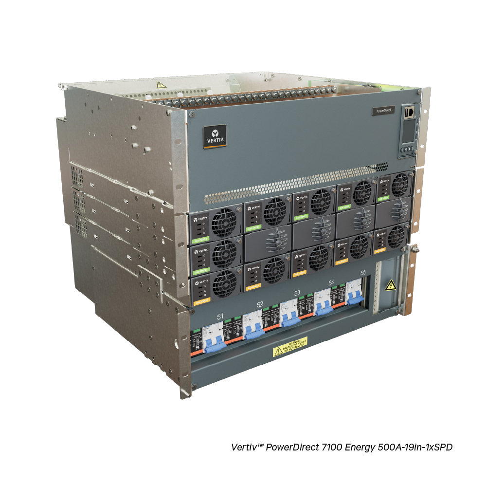 Vertiv™ PowerDirect 7100 Energy -48V DC Energy Management Solutions Image
