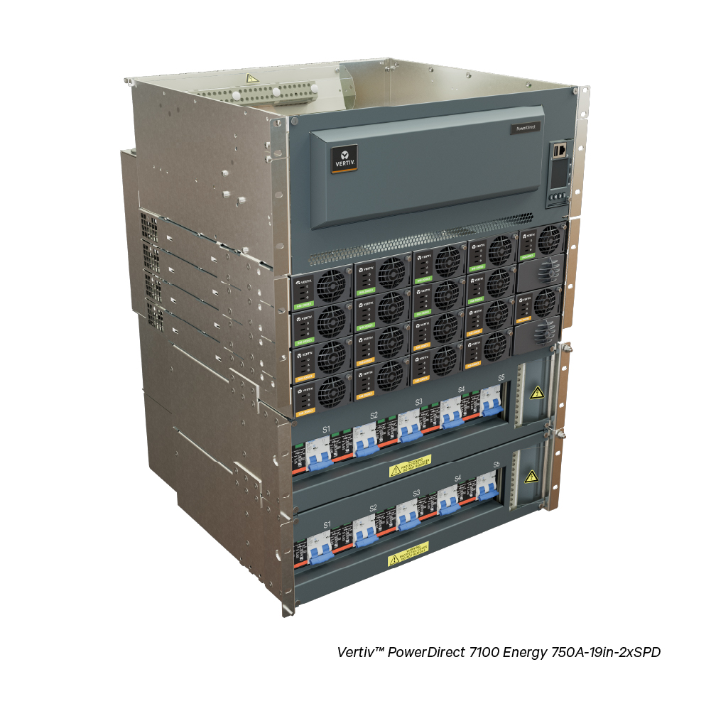 Vertiv™ PowerDirect 7100 Energy -48V DC Energy Management Solutions Image