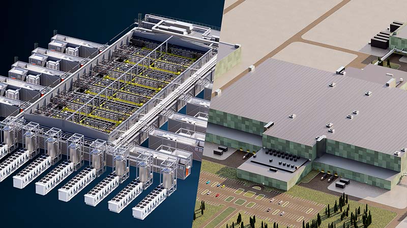 Delivering flexibility at gigawatt-scale: Vertiv announces rapidly deployed, system-level reference architectures for the NVIDIA Omniverse DSX Blueprint   Image