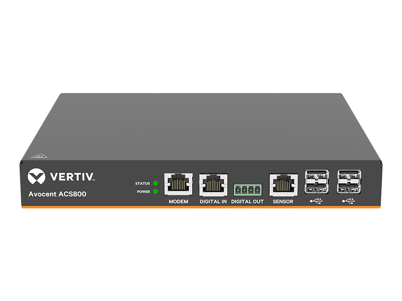 Consola serial Vertiv™ Avocent® ACS 800 Image