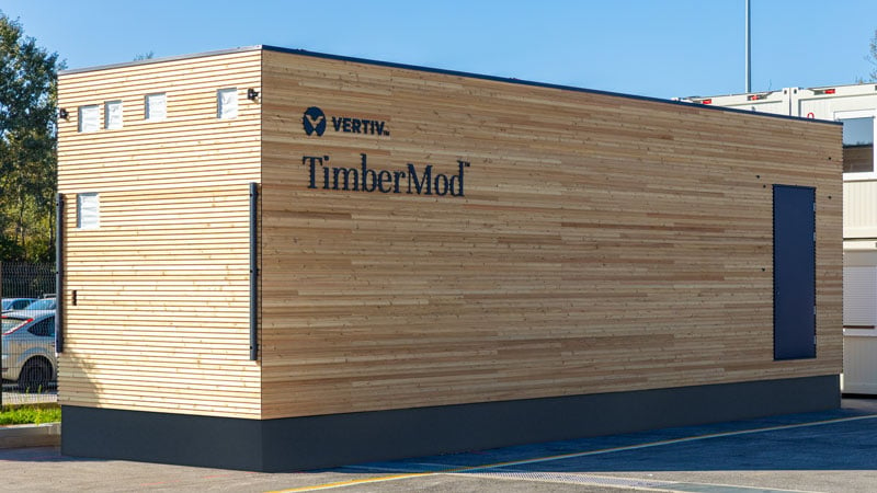 Vertiv Introduces Prefabricated Mass Timber Solutions to Help Increase Data Centre Sustainability in North America and EMEA Image
