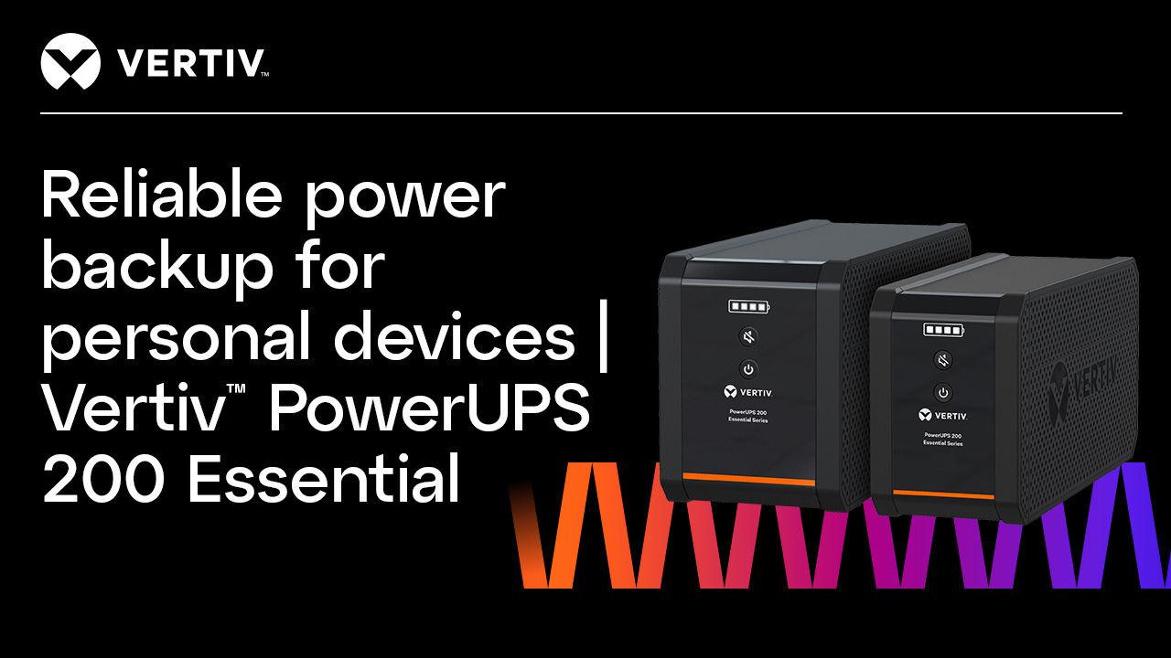 Reliable power backup for personal devices | Vertiv&trade; PowerUPS 200 Essential Image